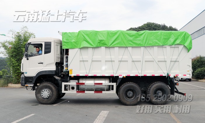 東風(fēng)6*4自卸車(chē),東風(fēng)大力神自卸車(chē),后八輪自卸卡車(chē),340馬力礦用車(chē),13噸渣土運(yùn)輸車(chē),東風(fēng)出口車(chē)型,DFL3258